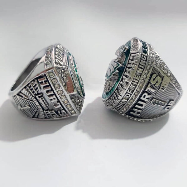 2022 & 2025 Jalen Hurts Philadelphia Eagles championship ring set replica Football Rings 2022 eagles 4