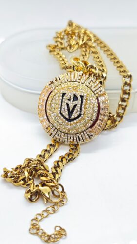 2023 Las Vegas Golden Knights Stanley Cup Pendant with Necklace & Laser Engraving – Premium Series photo review