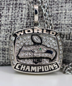 2013 Seattle Seahawks Ring Pendant with Necklace & Custom Engraving – Premium Series Football Ring Pendants custom engraved ring pendant 2013 Seattle Seahawks Ring Pendant with Necklace & Custom Engraving – Premium Series Football Ring Pendants custom engraved ring pendant