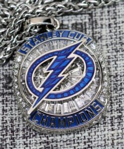 2021 Tampa Bay Lightning Stanley Cup Pendant with Necklace & Laser Engraving – Premium Series NHL Ring Pendants custom engraved ring pendant 2021 Tampa Bay Lightning Stanley Cup Pendant with Necklace & Laser Engraving – Premium Series NHL Ring Pendants custom engraved ring pendant