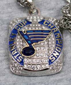 2019 St. Louis Blues Stanley Cup Pendant with Necklace & Laser Engraving – Premium Series NHL Ring Pendants custom engraved ring pendant 2019 St. Louis Blues Stanley Cup Pendant with Necklace & Laser Engraving – Premium Series NHL Ring Pendants custom engraved ring pendant