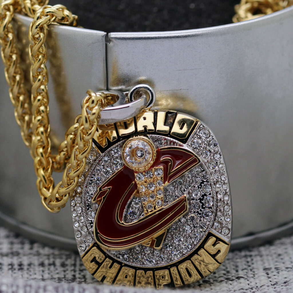 2016 Cleveland Cavaliers NBA Ring Pendant with Necklace & Custom ...