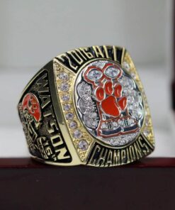 2016 Clemson Tigers ACC championship ring replica with custom name – Premium Series NCAA Rings 2016 Clemson Tigers 2