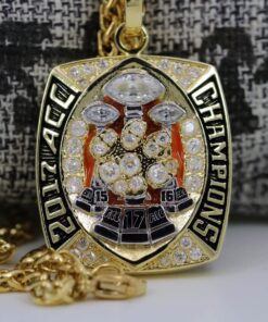 2017 Clemson Tiger Pendant with Necklace & Custom Engraving – Premium Series NCAA Ring Pendants Clemson Tiger 2