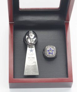1972 Dallas Cowboys championship ring silver color & trophy Football Rings 1972 Dallas Cowboys 1972 Dallas Cowboys championship ring silver color & trophy Football Rings 1972 Dallas Cowboys