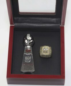 1985 San Francisco 49ers championship ring & trophy Football Rings 1985 San Francisco 49ers