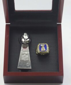 1987 New York Giants championship ring & trophy Football Rings 1987 New York Giants championship ring