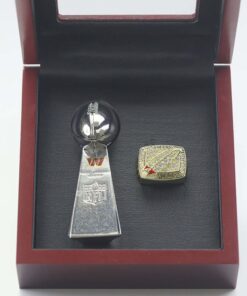 1992 Washington Redskin (Washington Commanders) championship ring & trophy Football Rings 1992 Washington Redskin