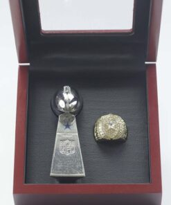 1993 Dallas Cowboys championship ring gold color & trophy Football Rings 1993 dallas cowboys championship ring