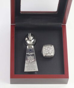 1996 Dallas Cowboys championship ring silver color & trophy Football Rings 1996 Dallas Cowboys 1996 Dallas Cowboys championship ring silver color & trophy Football Rings 1996 Dallas Cowboys