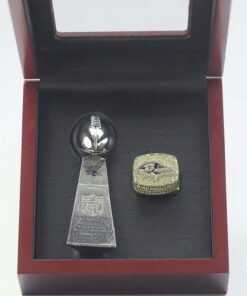 2001 Baltimore Ravens championship ring & trophy Football Rings 2001 Baltimore Ravens championship ring 2001 Baltimore Ravens championship ring & trophy Football Rings 2001 Baltimore Ravens championship ring
