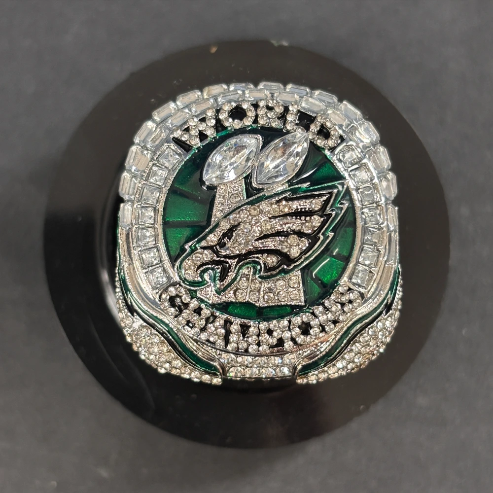2025 Philadelphia Eagles Jalen Hurts championship ring replica Football Rings 2025 eagles ring 3 2025 Philadelphia Eagles Jalen Hurts championship ring replica Football Rings 2025 eagles ring 3