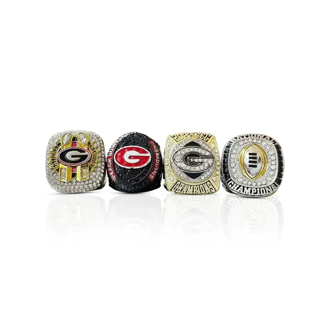 2023 Georgia Bulldogs NCAA championship ring collection – SEC, National, Playoff & Peach Bowl rings NCAA Rings 2022 georgia national ring 4 2023 Georgia Bulldogs NCAA championship ring collection – SEC, National, Playoff & Peach Bowl rings NCAA Rings 2022 georgia national ring 4