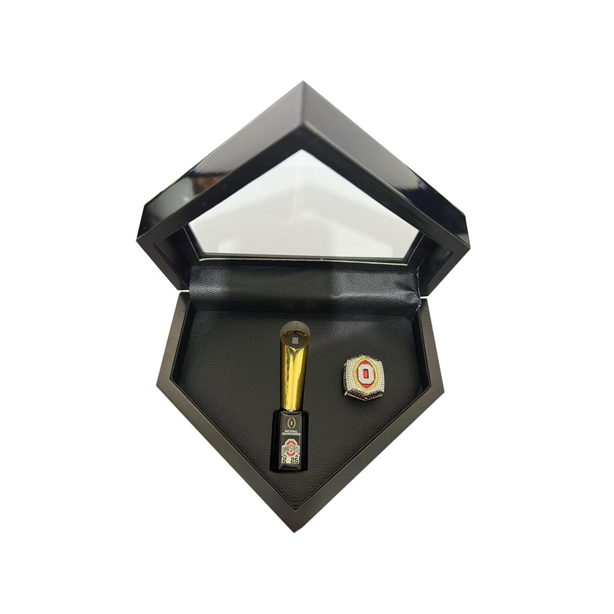 2025 Ohio State Buckeyes Rose Bowl championship ring & CFP Trophy NCAA Rings 2025 Ohio State 2025 Ohio State Buckeyes Rose Bowl championship ring & CFP Trophy NCAA Rings 2025 Ohio State