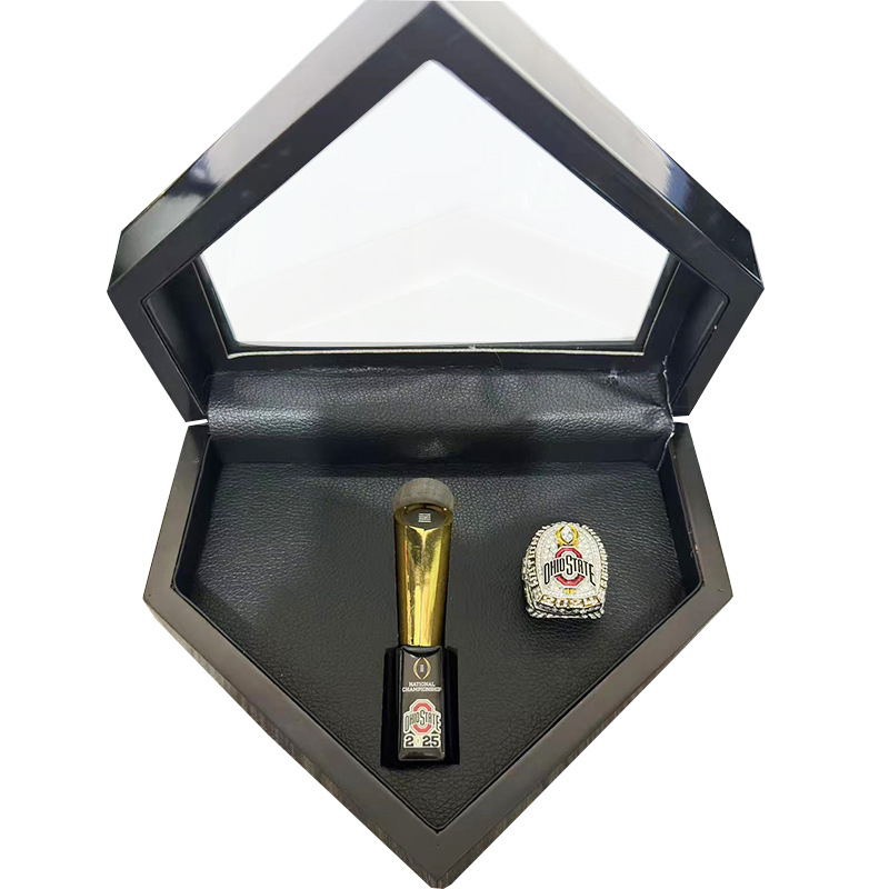 2025 Ohio State Buckeyes National championship ring & CFP Trophy NCAA Rings 2025 Ohio State 2025 Ohio State Buckeyes National championship ring & CFP Trophy NCAA Rings 2025 Ohio State