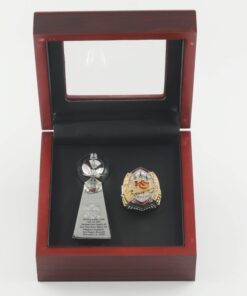 2024 Kansas City Chiefs championship ring & trophy Football Rings 2024 Kansas City Chiefs championship ring