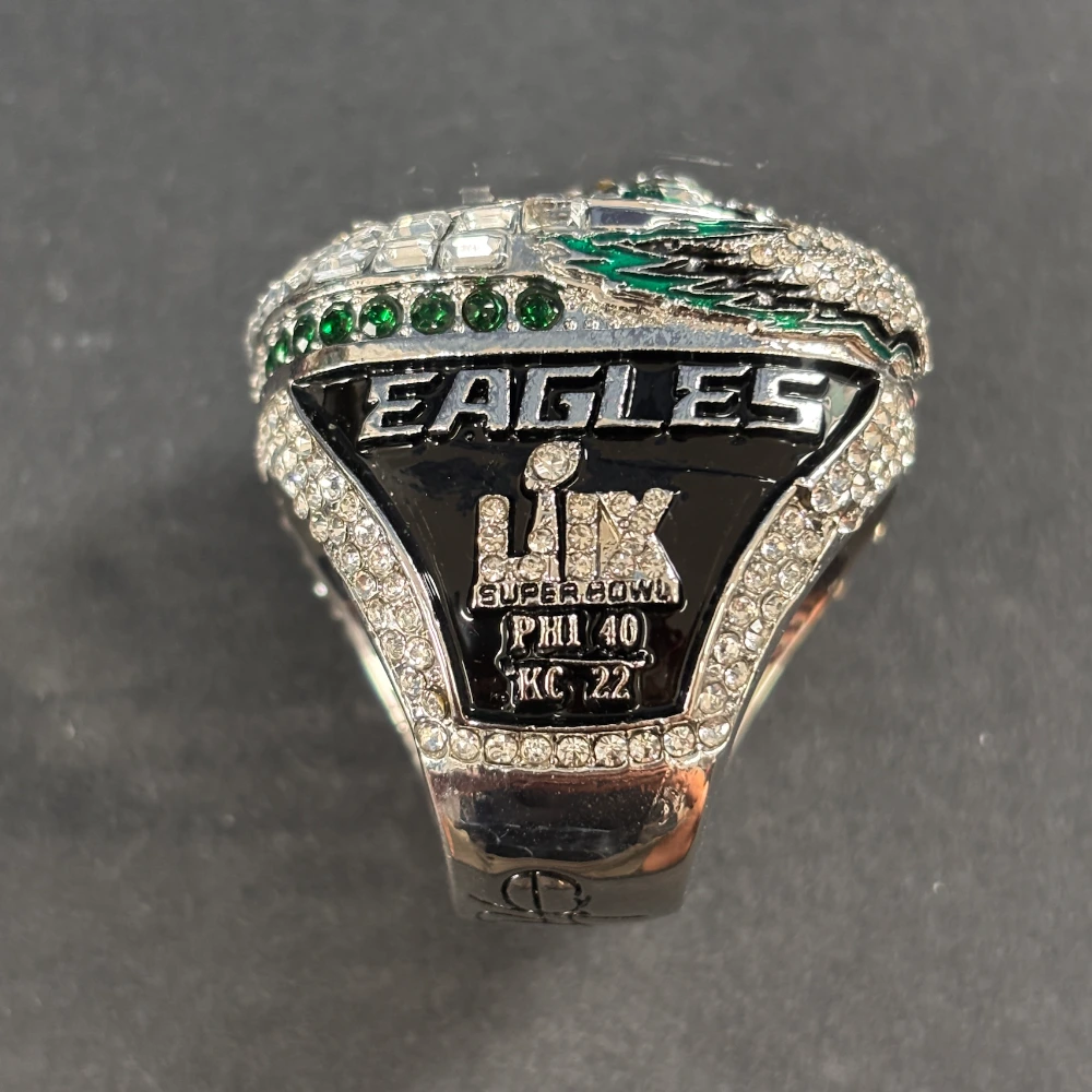 2025 Philadelphia Eagles Jalen Hurts championship ring replica Football Rings 2025 eagles ring 4 2025 Philadelphia Eagles Jalen Hurts championship ring replica Football Rings 2025 eagles ring 4