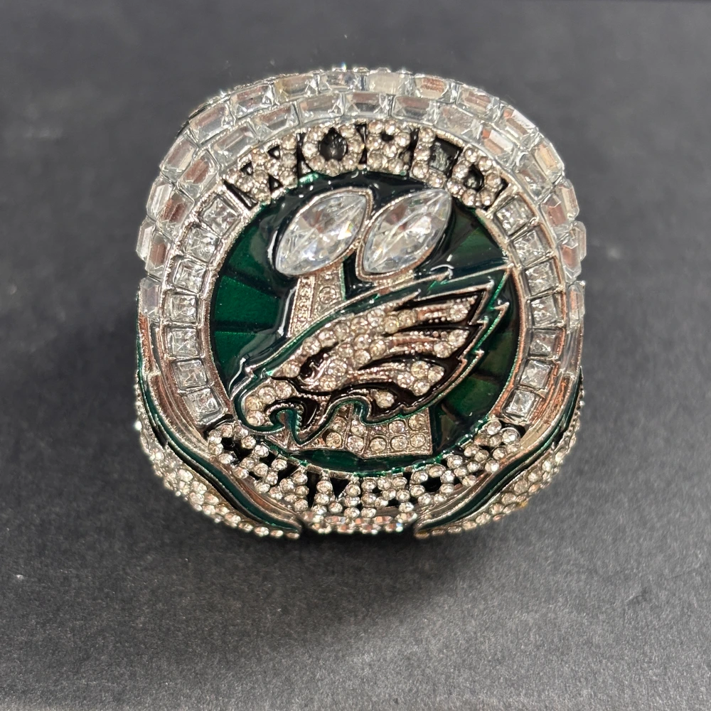 2025 Philadelphia Eagles Jalen Hurts championship ring replica Football Rings 2025 eagles ring 6 2025 Philadelphia Eagles Jalen Hurts championship ring replica Football Rings 2025 eagles ring 6