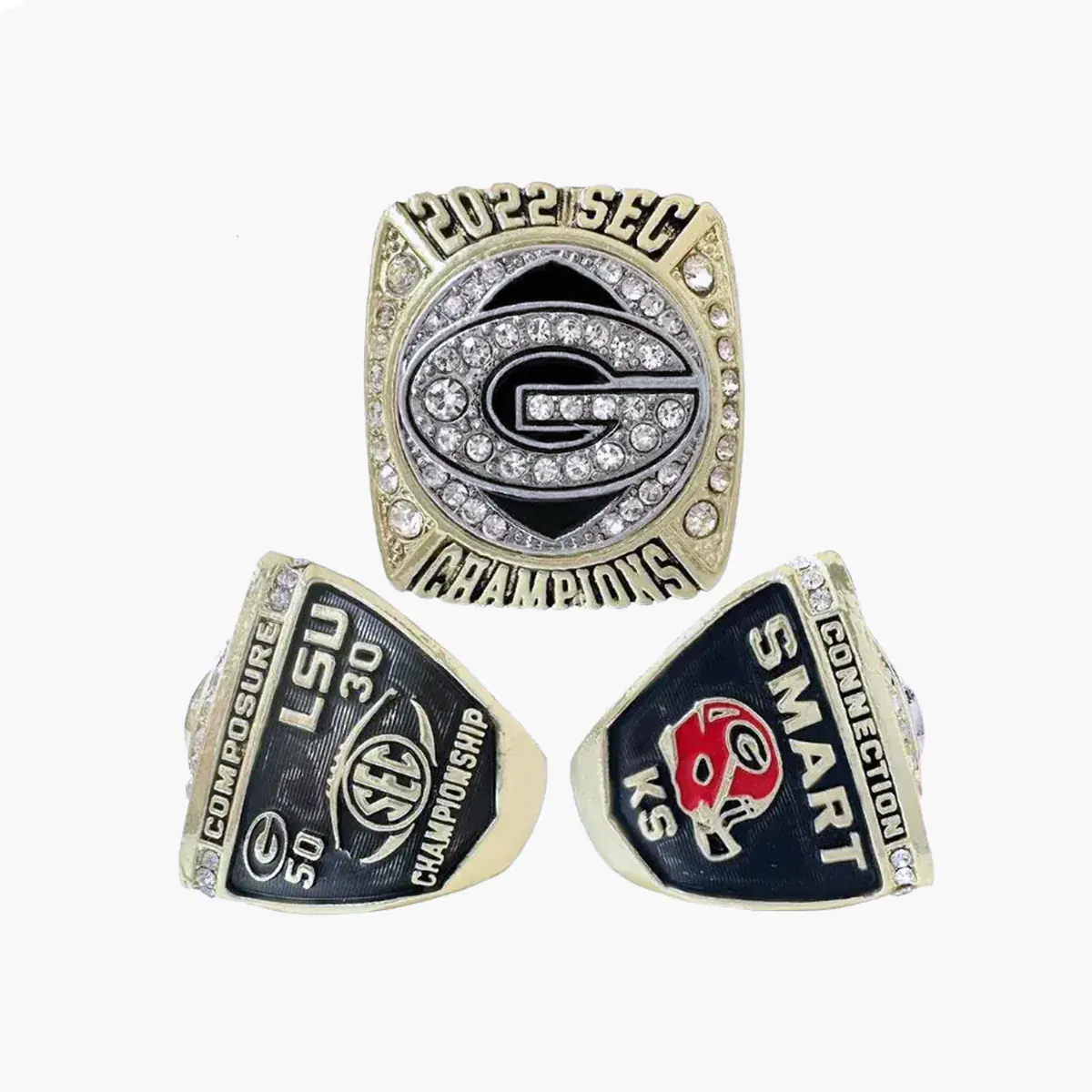 2023 Georgia Bulldogs SEC championship ring & CFP Trophy NCAA Rings 2022 Georgia Bulldogs ring 3 2023 Georgia Bulldogs SEC championship ring & CFP Trophy NCAA Rings 2022 Georgia Bulldogs ring 3