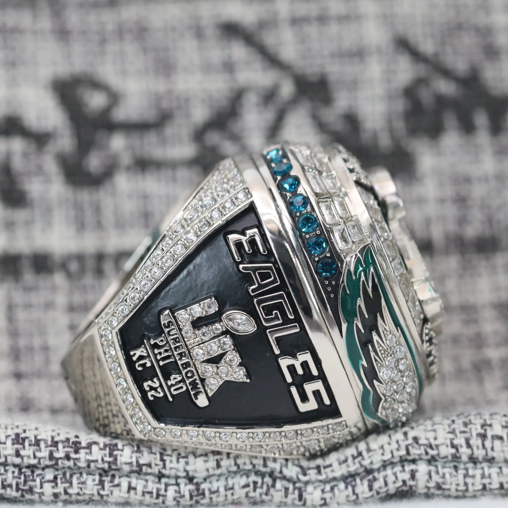 2025 Philadelphia Eagles championship ring replica with custom name – Premium Series Football Rings 2025 Philadelphia Eagles championship ring 4 2025 Philadelphia Eagles championship ring replica with custom name – Premium Series Football Rings 2025 Philadelphia Eagles championship ring 4