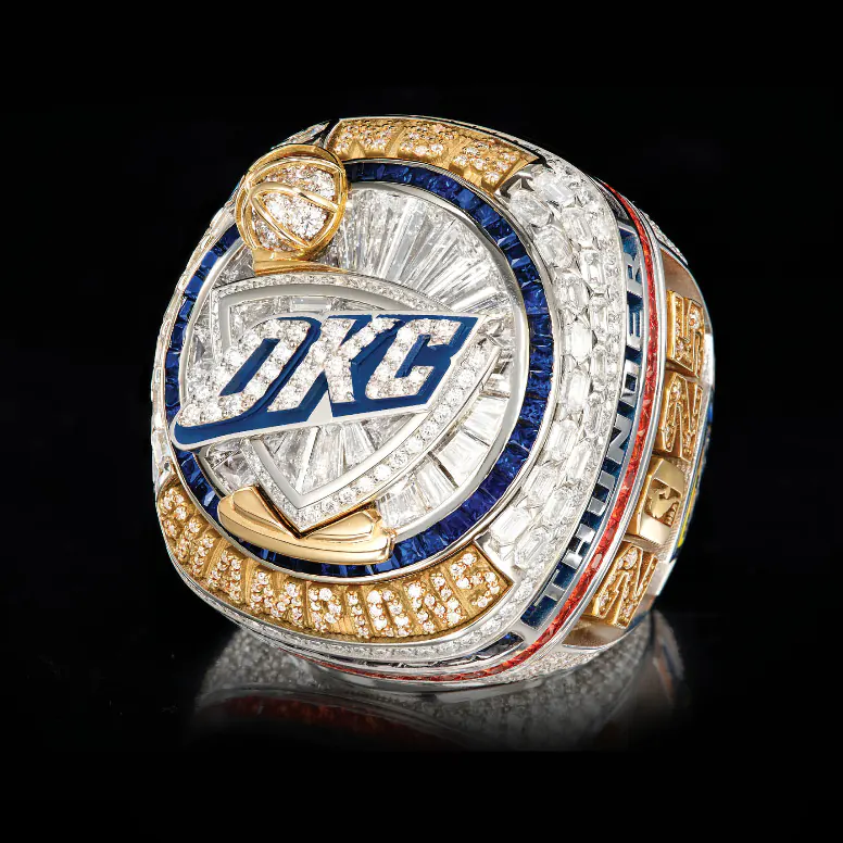 2025 Oklahoma City Thunder NBA championship ring & Larry O’Brien Championship Trophy NBA Rings 2025 Oklahoma City Thunder 5 2025 Oklahoma City Thunder NBA championship ring & Larry O’Brien Championship Trophy NBA Rings 2025 Oklahoma City Thunder 5