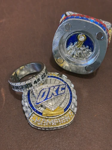 2025 Oklahoma City Thunder NBA championship ring photo review