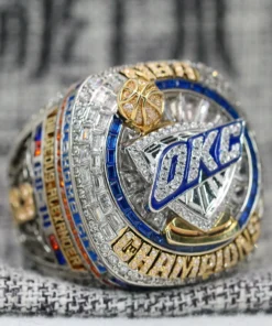 2025 Oklahoma City Thunder NBA championship ring replica with custom name – Premium Series NBA Rings 2025 Oklahoma City Thunder 2