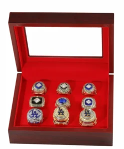 9 Los Angeles Dodgers MLB World Series championship rings set MLB Rings championship ring