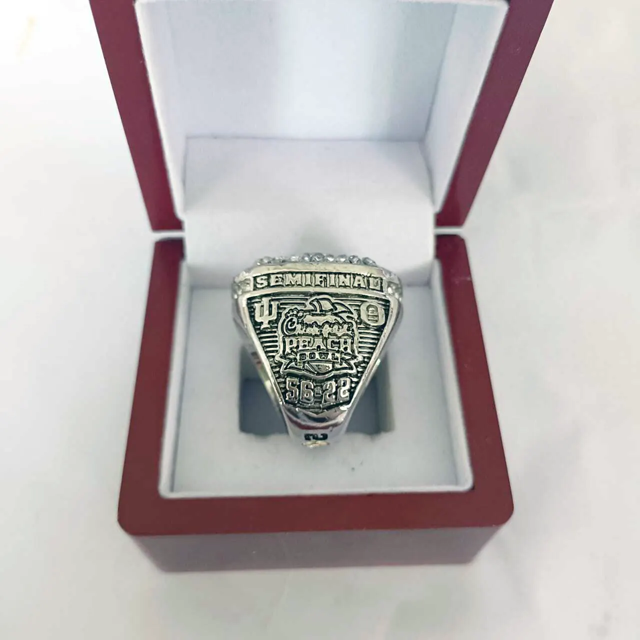 2026 Indiana Hoosiers Peach Bowl NCAA championship ring NCAA Rings 2025 Indiana Hoosiers 3 2026 Indiana Hoosiers Peach Bowl NCAA championship ring NCAA Rings 2025 Indiana Hoosiers 3