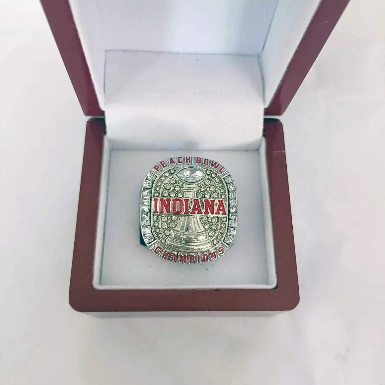 2026 Indiana Hoosiers Peach Bowl NCAA championship ring NCAA Rings 2025 Indiana Hoosiers 2 2026 Indiana Hoosiers Peach Bowl NCAA championship ring NCAA Rings 2025 Indiana Hoosiers 2