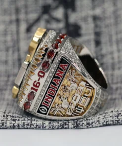 2026 Indiana Hoosiers NCAA championship ring replica with custom name – Premium Series NCAA Rings 2025 Indiana Hoosiers 2