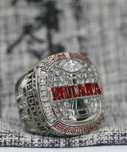 2026 Indiana Hoosiers Peach Bowl championship ring replica with custom name – Premium Series NCAA Rings 2025 Indiana Hoosiers 2