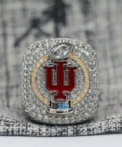 2026 Indiana Hoosiers BIG10 championship ring replica with custom name – Premium Series NCAA Rings 2025 Indiana Hoosiers