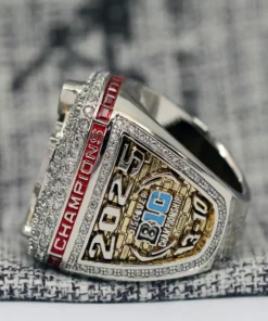 2026 Indiana Hoosiers BIG10 championship ring replica with custom name – Premium Series NCAA Rings 2025 Indiana Hoosiers 2