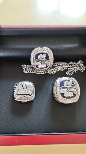 2026 Seattle Seahawks championship ring replica with custom name - Premium Series photo review