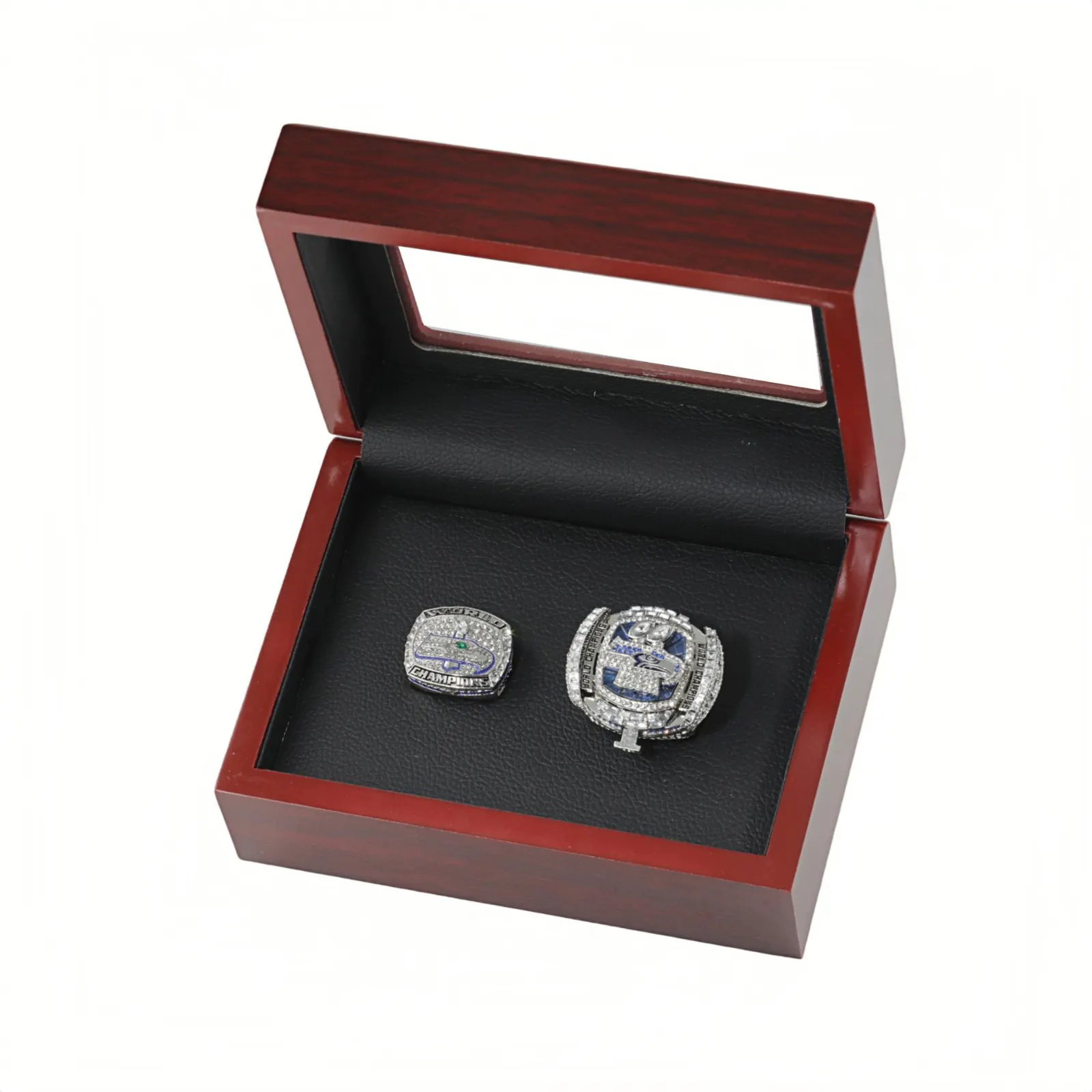 Seattle Seahawks 2014 & 2026 championship ring set Football Rings championship rings 5 Seattle Seahawks 2014 & 2026 championship ring set Football Rings championship rings 5