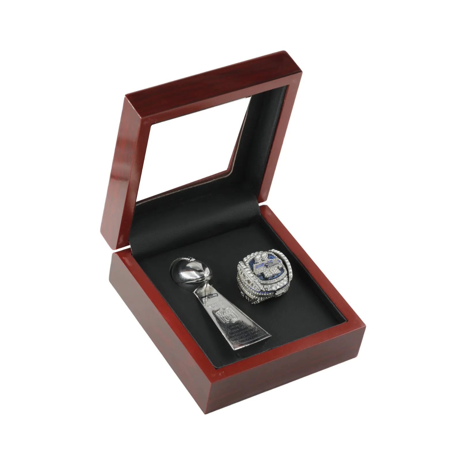 2026 Seattle Seahawks championship ring & trophy Football Rings champion ring 4 2026 Seattle Seahawks championship ring & trophy Football Rings champion ring 4