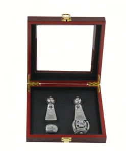 Seattle Seahawks 2014 & 2026 championship ring set with 2 trophies Football Rings Seattle Seahawks Seattle Seahawks 2014 & 2026 championship ring set with 2 trophies Football Rings Seattle Seahawks