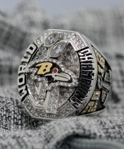 2012 Baltimore Ravens championship ring replica with custom name – Premium Series Football Rings 2012 Baltimore Ravens