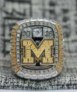 2026 Michigan Wolverines NCAA National championship ring – Premium Series NCAA Rings 2026 Michigan Wolverines